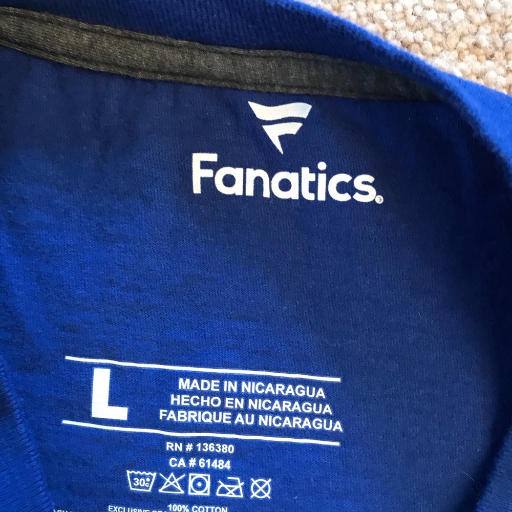 New England Patriots NFL Patriotic T-Shirt Blue - Picture 8 of 11